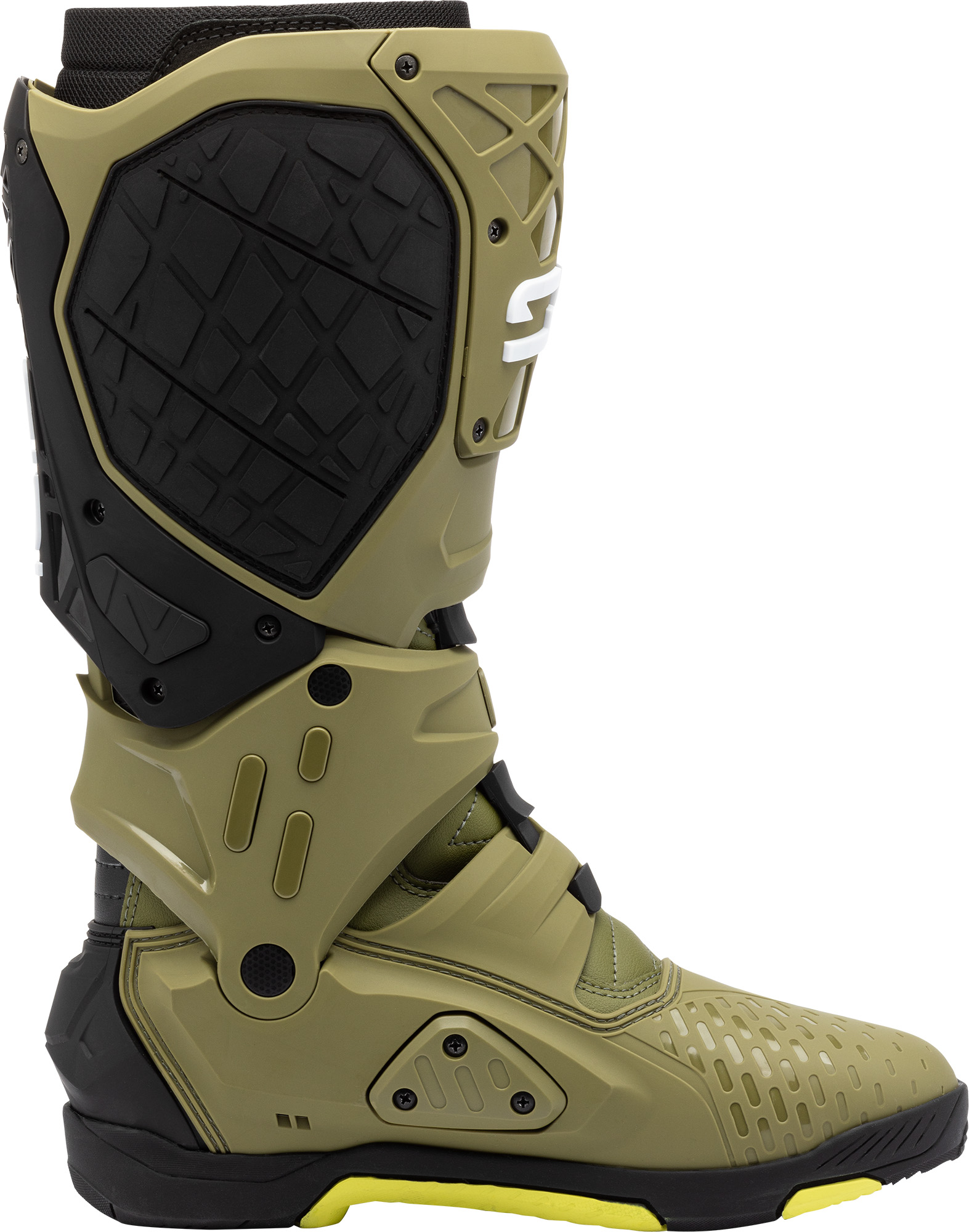 Sidi Crossair-X Bottes de motocross noir/fluo-jaune/vert 47 Figure 3