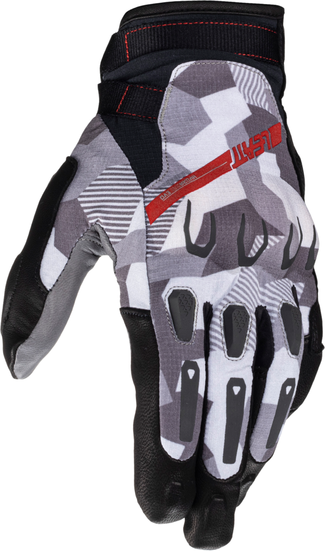 Leatt ADV HydraDri 7.5 Steel Short wasserdichte Motorrad Handschuhe hellgrau 2XL Abbildung 3