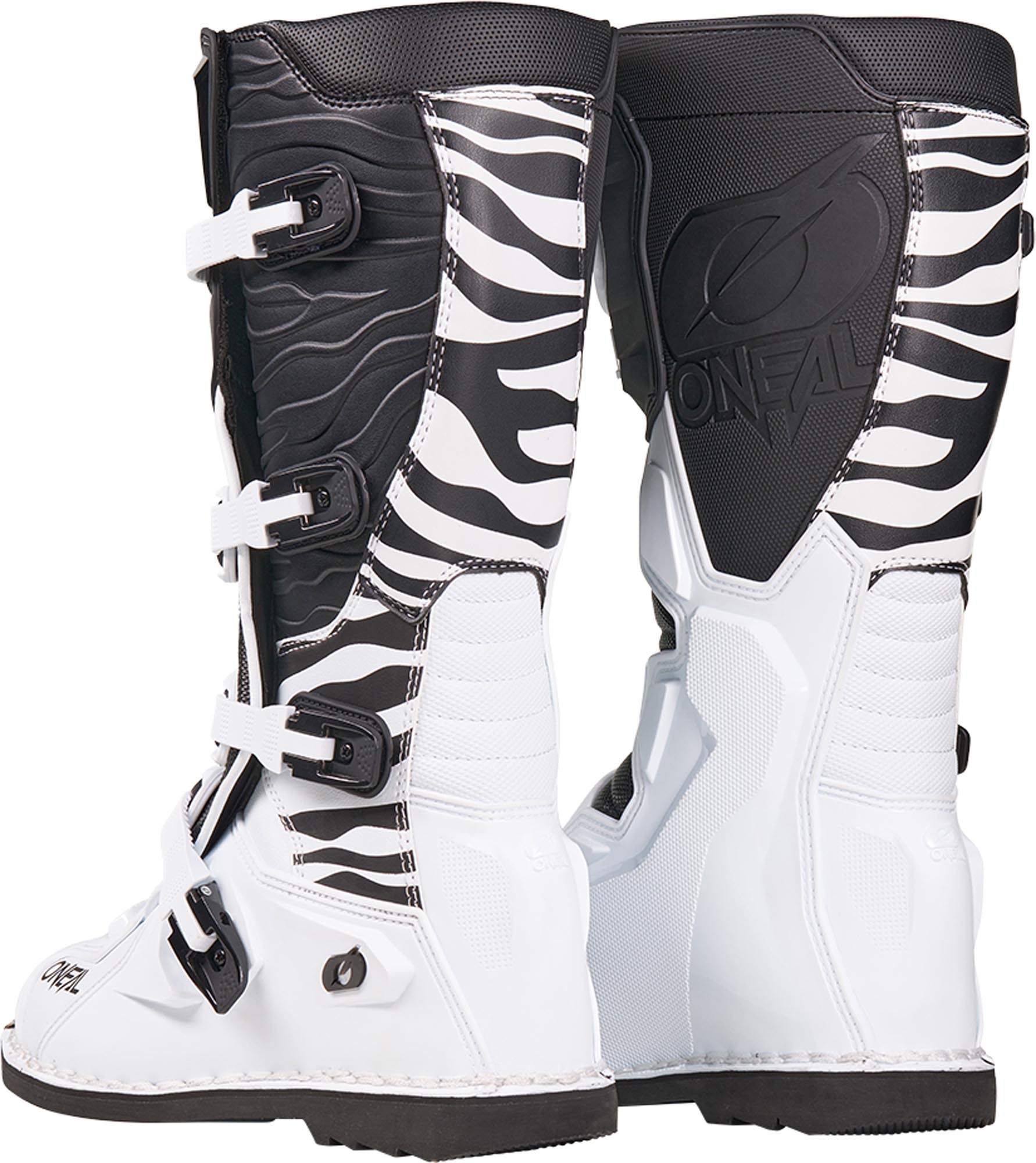Oneal 3SRS EC Zebra Motocross Boots black/white 44 Figure 3