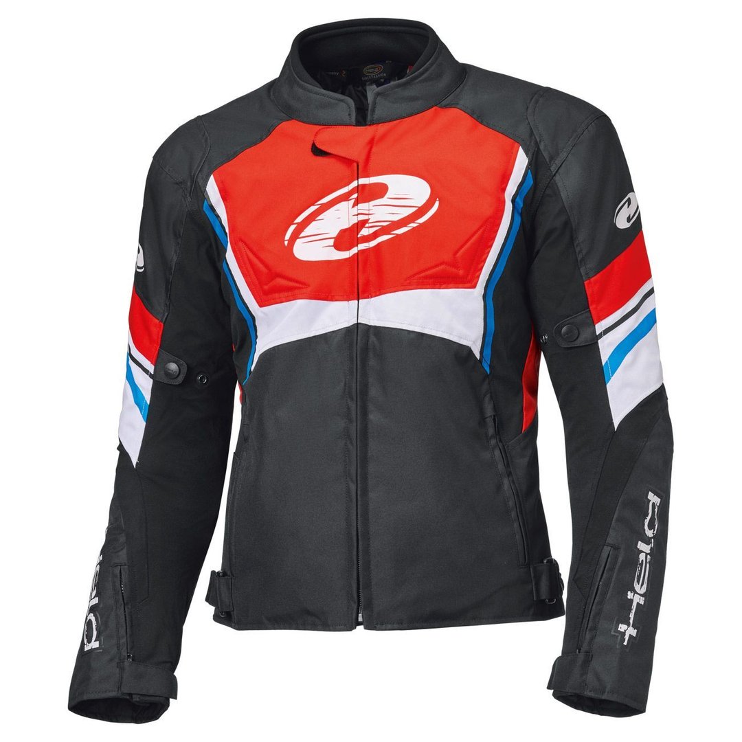 Held Baxley Top waterproof Motorcycle Textile Jacket black/red/blue L Figure 1