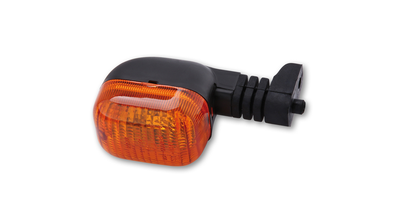 HIGHSIDER Smart Duc-Style Lampa Indikator Kropp Svart / Lins Orange (1st), Fram Vänster & Bak Höger Figur 5