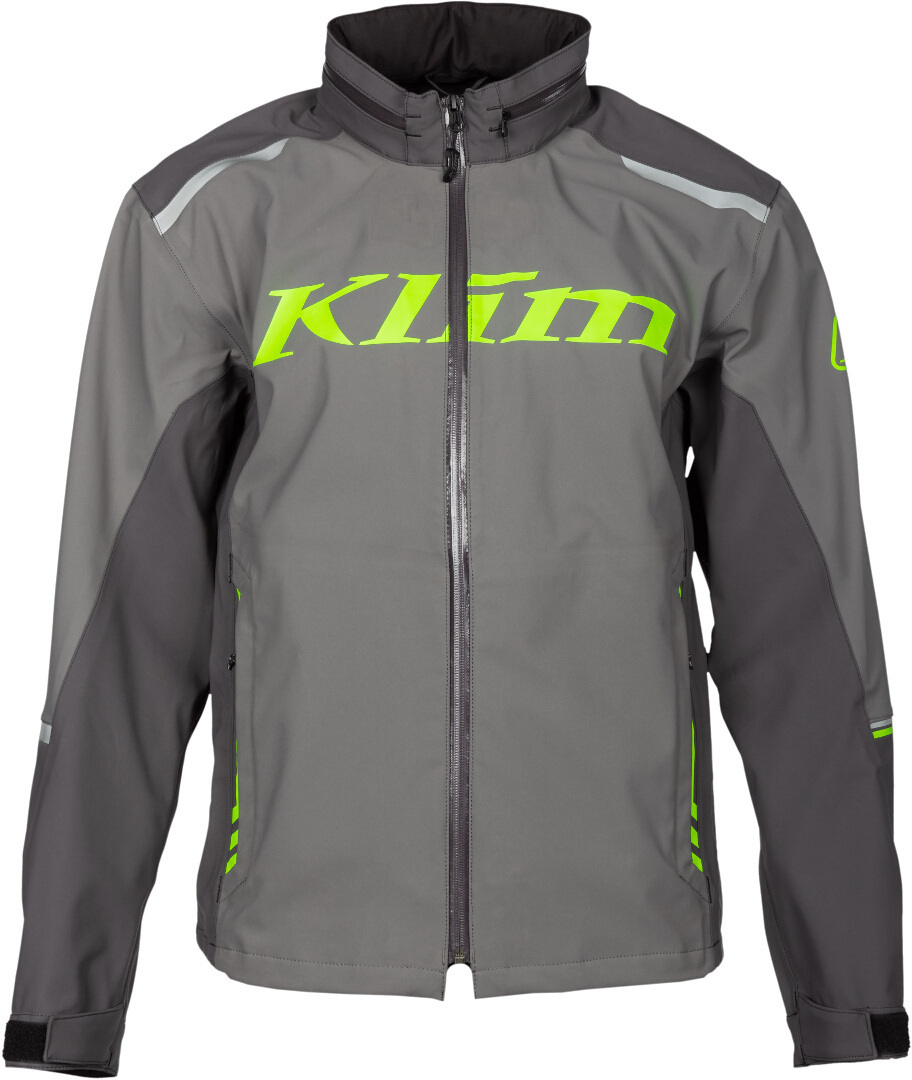 Klim Enduro S4 Motorcycle Textile Jacket grey/green L Figure 8