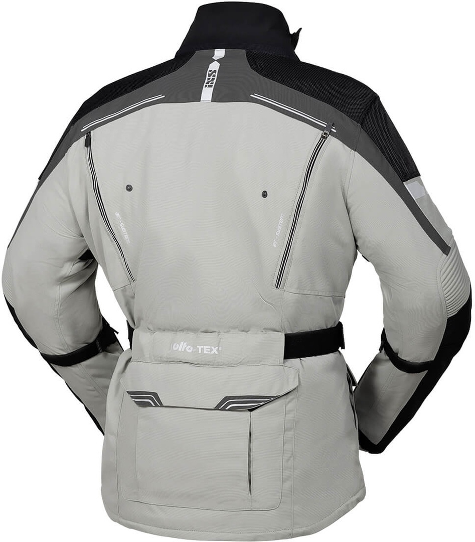 IXS Tour Traveller-ST Motorrad Textiljacke dunkelgrau/hellgrau L Abbildung 2