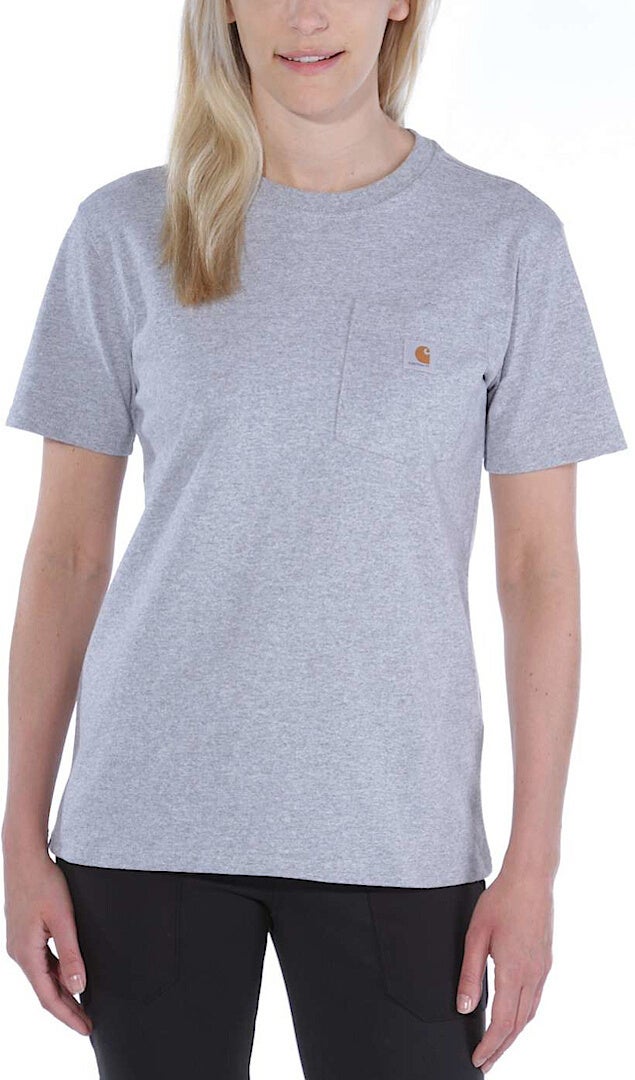 Carhartt Workwear Pocket Dame T-Shirt grå M Figur 2