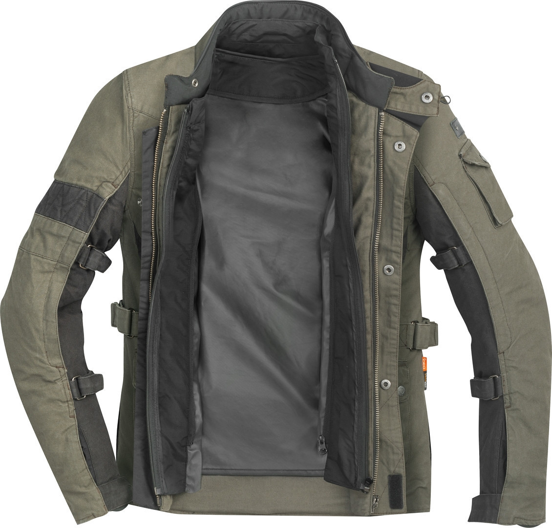 Merlin Mahala Pro D3O Explorer Giacca tessile moto Verde oliva/nero 4XL Figura 3