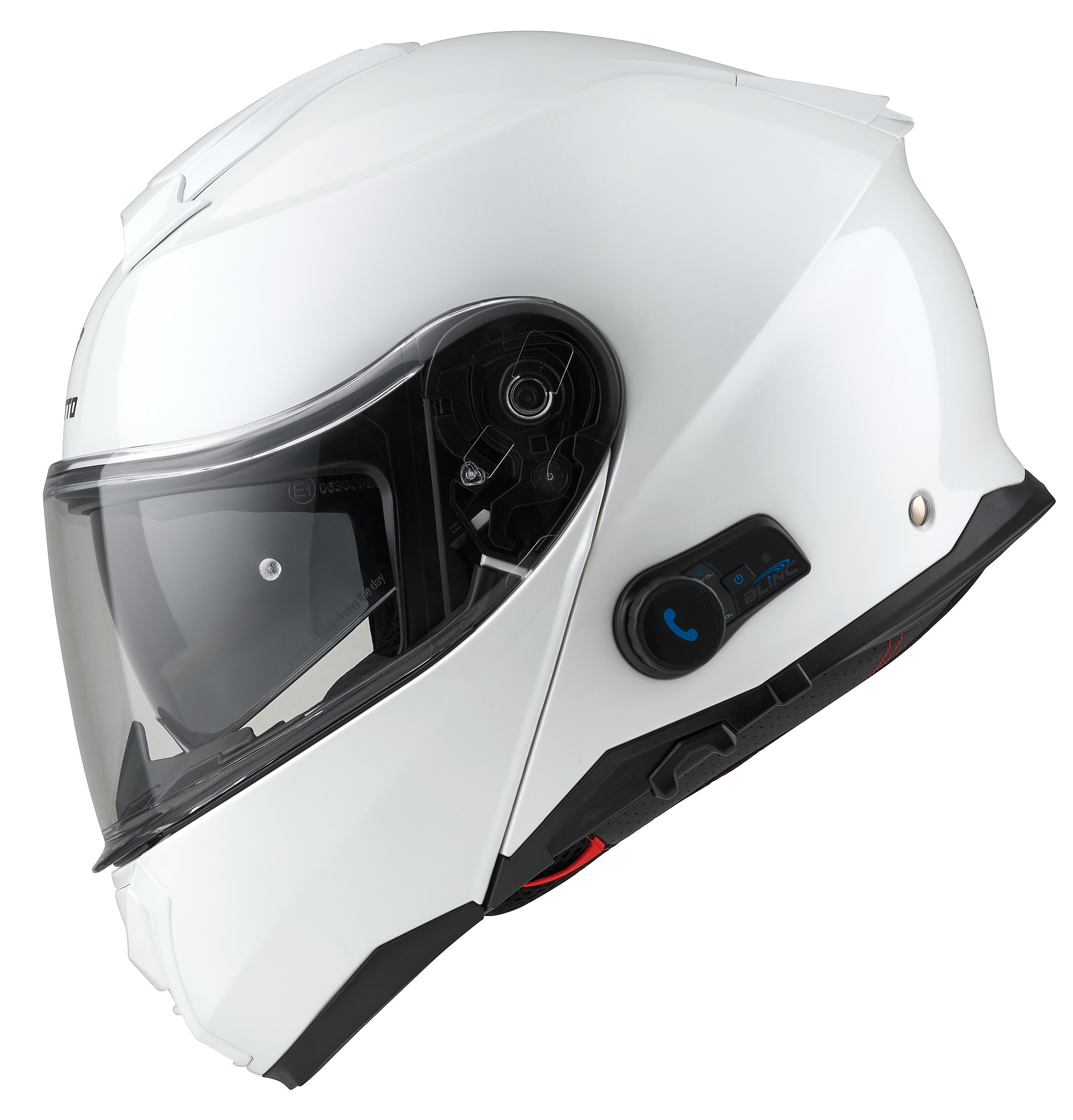 Bogotto H272 Bluetooth Αναδιπλούμενο κράνος άσπρο Σ (55/56) Γράφημα 3