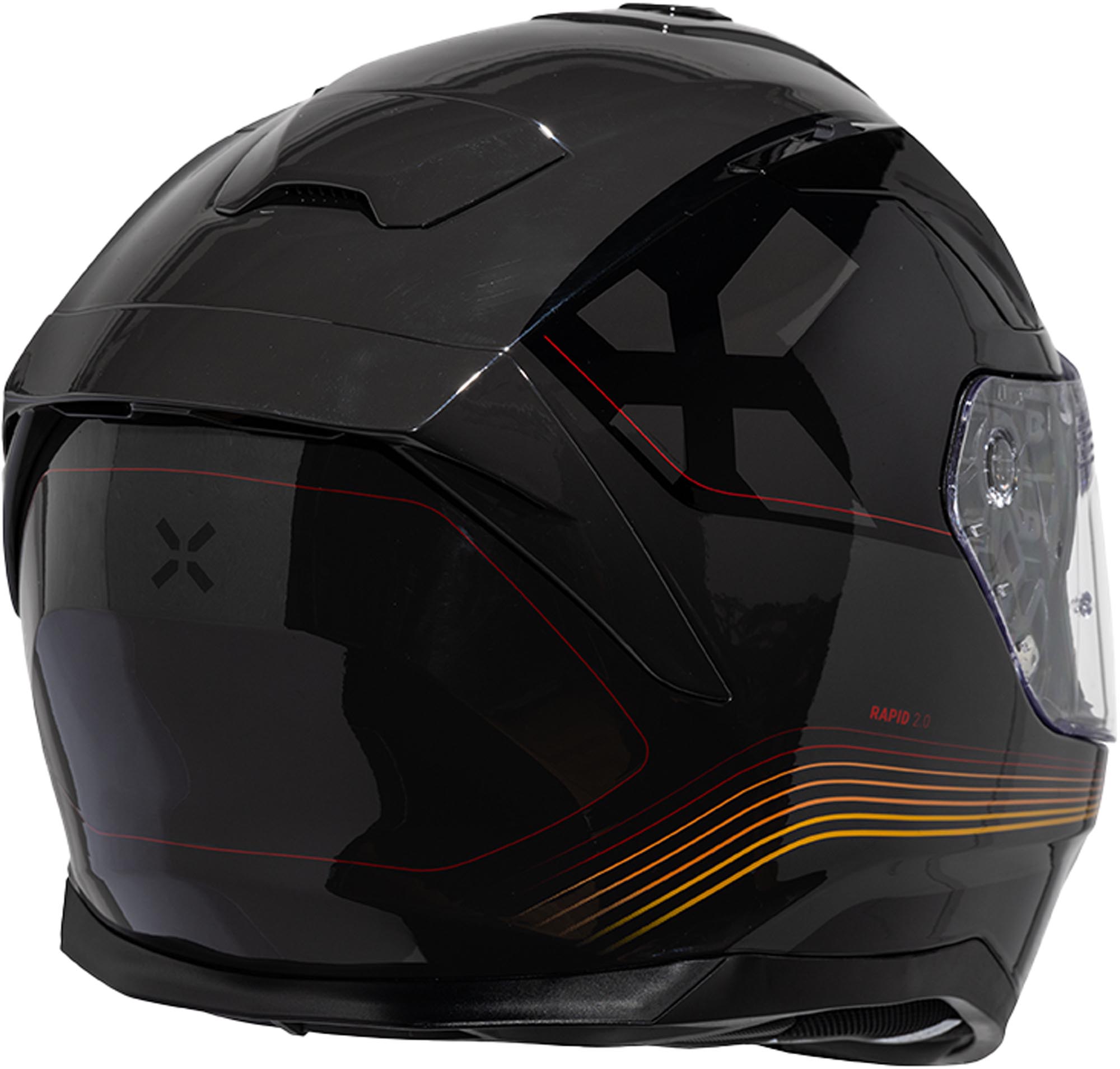 IXS Rapid 2.0 Graphic Casco negro/antracita 2XL (65/68) Figura 2