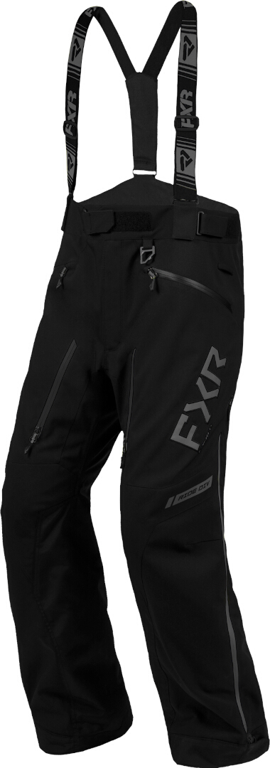 FXR Helium X Snescooter Bib Bukser Sort 3XL Figur 1