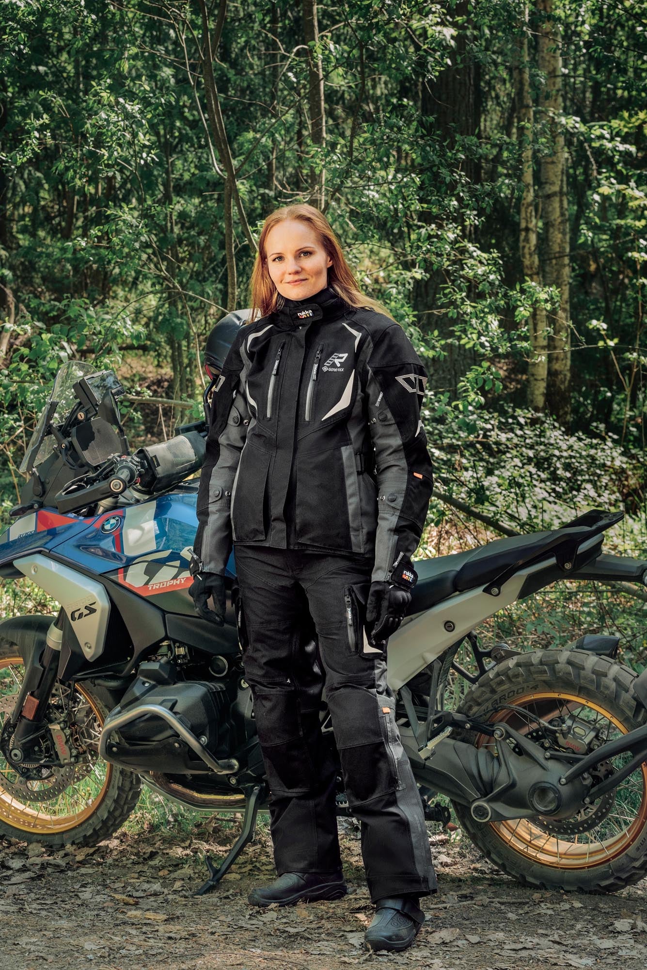 Rukka VentuRina vandtæt dame motorcykel tekstiljakke sort/mørkegrå 36 Figur 5