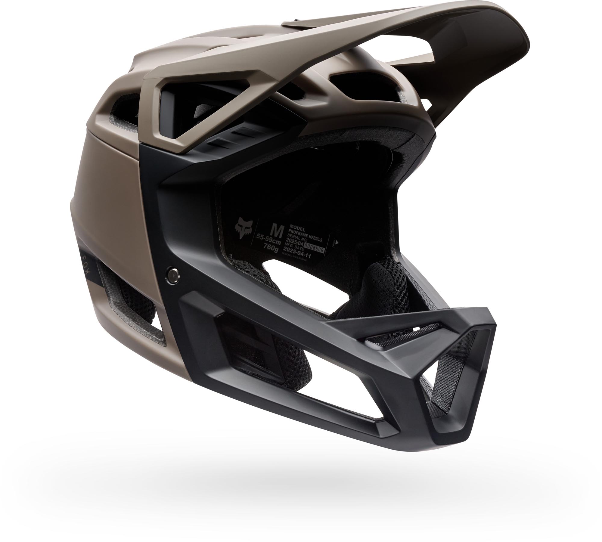 FOX Proframe Mips Downhill Helmet light brown L (59-63) Figure 1