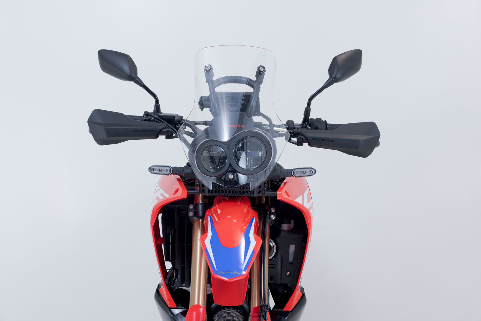 Kit SW-Motech Sport de protecție de mână - Negru. Honda CRF300 Rally (20-). Figura 2