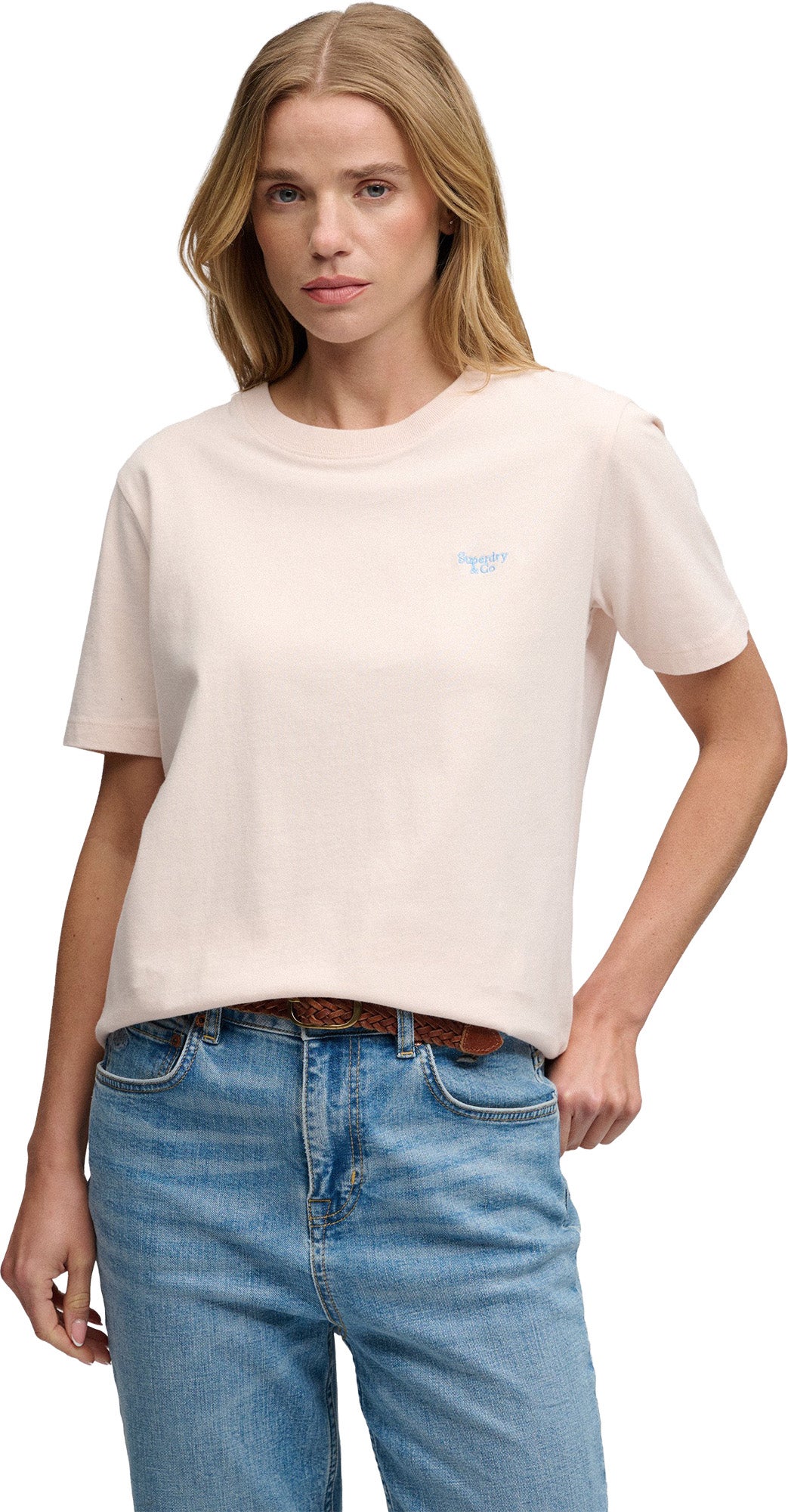 Superdry & Co Signature Damen T-Shirt rosa 10 Abbildung 1