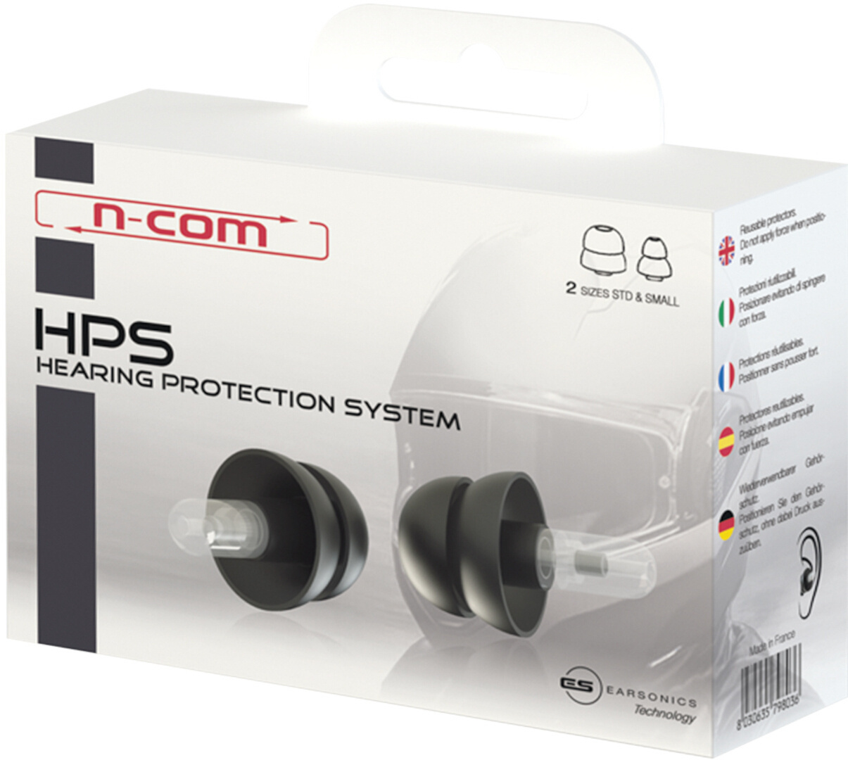 Nolan HPS N-Com Protecția auzului Figura 1