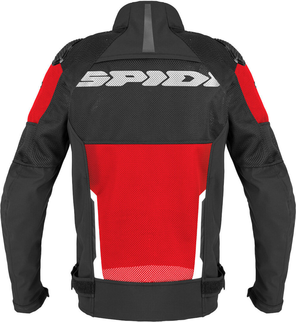 Spidi Race Warrior 2 Net Motorcycle Textile Jacket red XL Figure 2