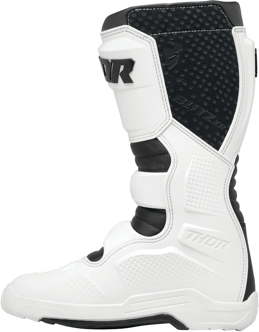 Thor Blitz XR MX Bottes de motocross Blanc/Noir 12 Figure 3