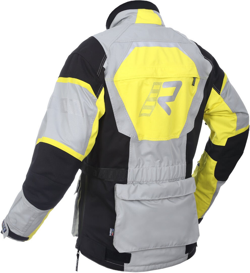 Rukka Rimo-R Motorfiets textiel jas zilver/geel 64 Figuur 2