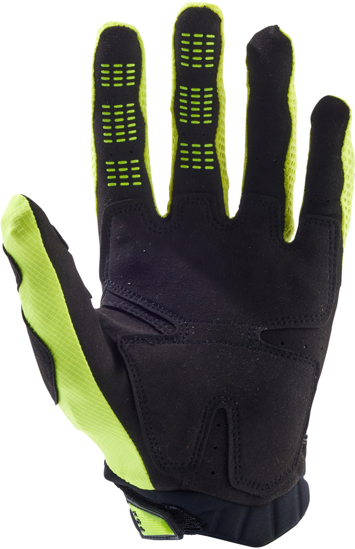 FOX Pawtector Motocross Handskar svart/gul 2XL Figur 2