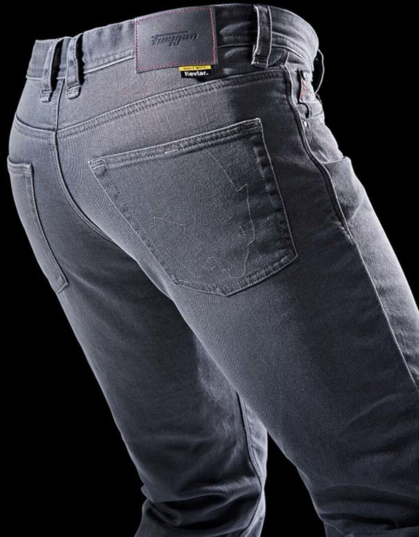 Furygan D12 X Kevlar Straight Blugi de motocicletă Gri 38/32 Figura 8