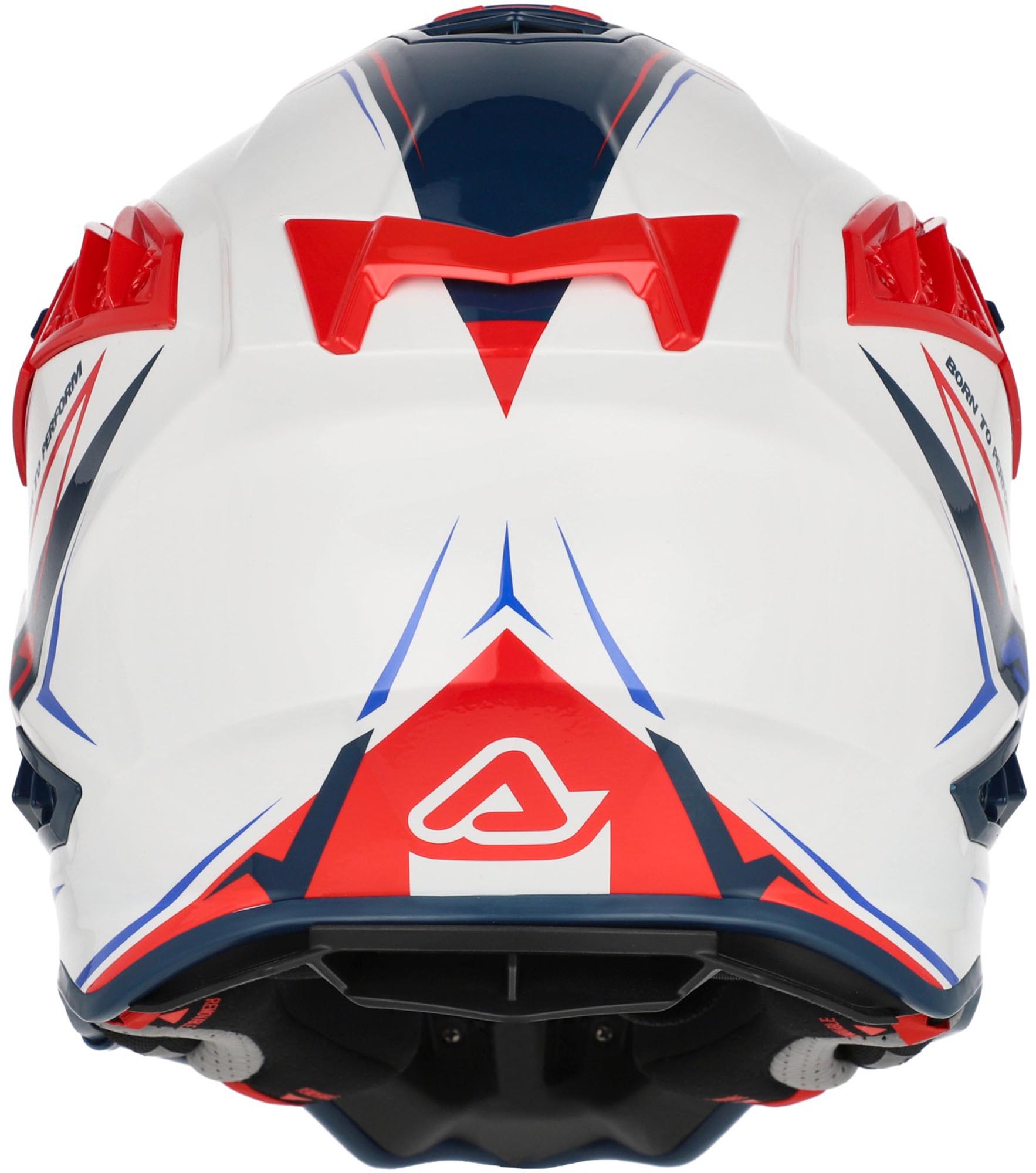 Acerbis Airstrike-X Graphic Motocrosshjälm vit/blå/röd XS (53/54) Figur 5