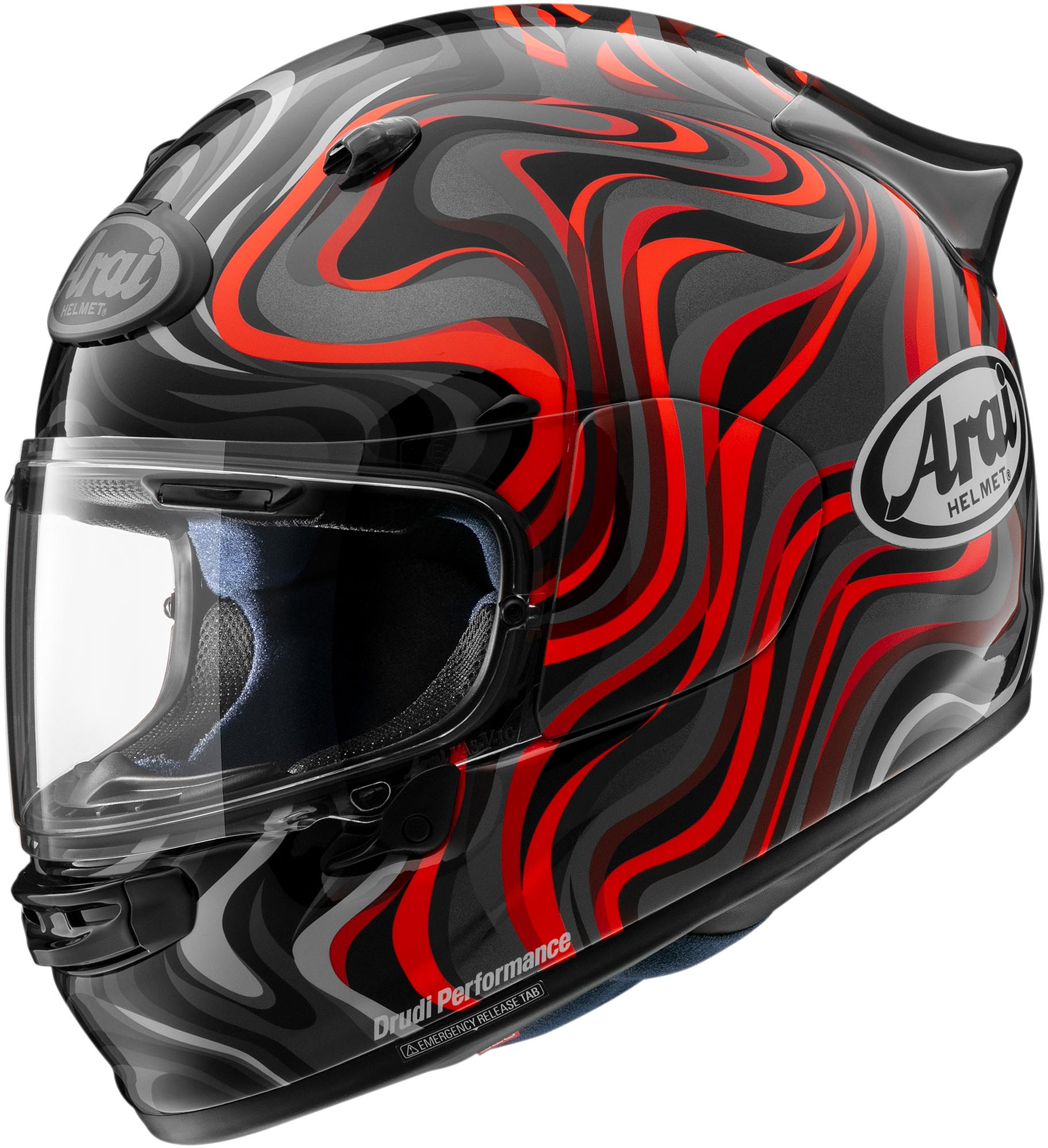 Arai Quantic Swirl Helm Rood M (57/58) Figuur 1