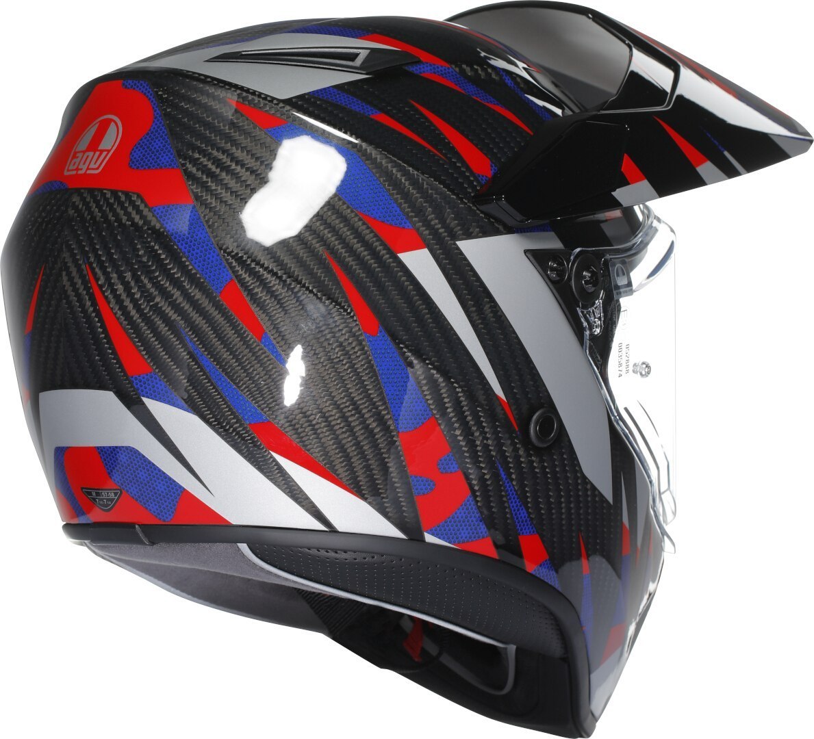 AGV AX-9 Steppa 06 2.0 Helmet black/red/blue M (57/58) Figure 6