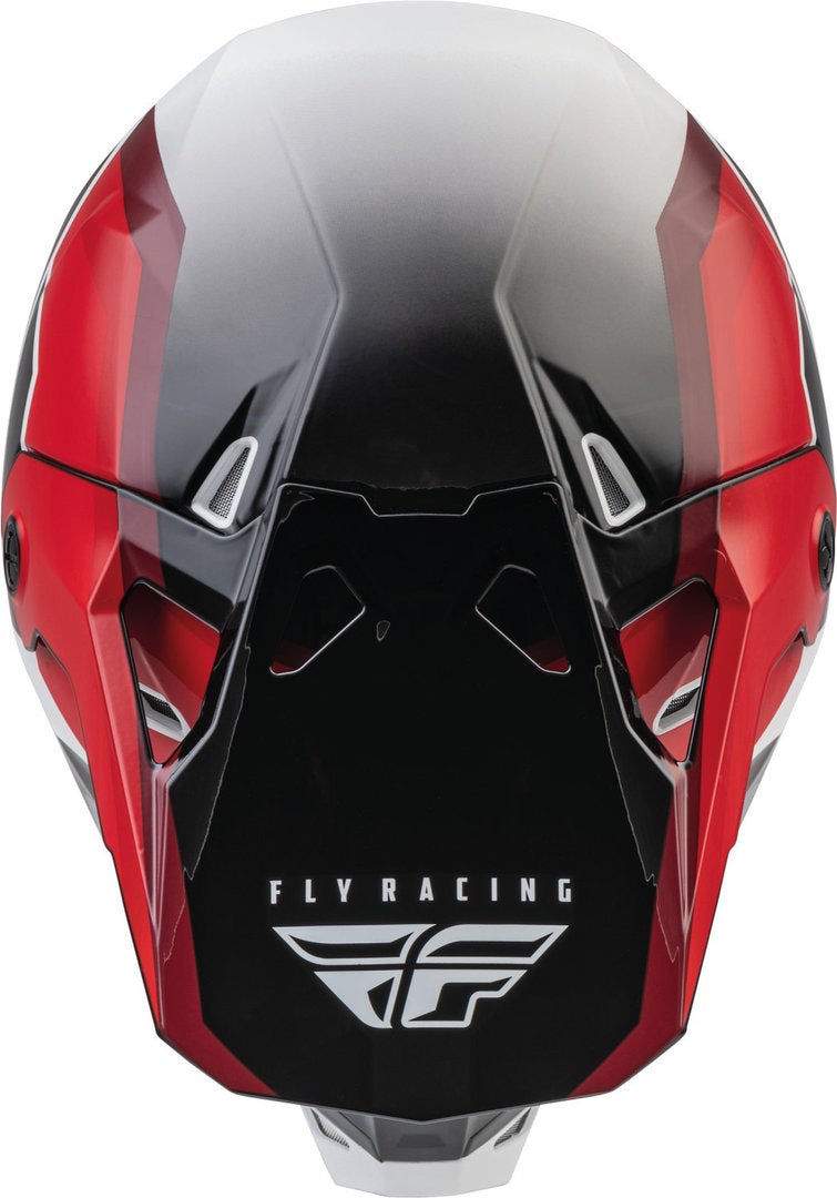 FLY Racing Formula CP Rush Motocross Helm schwarz/rot/weiß XL (60/61) Abbildung 3