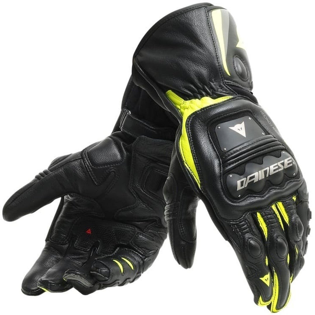 Dainese Steel-Pro Motorcykel handsker sort/gul S Figur 1