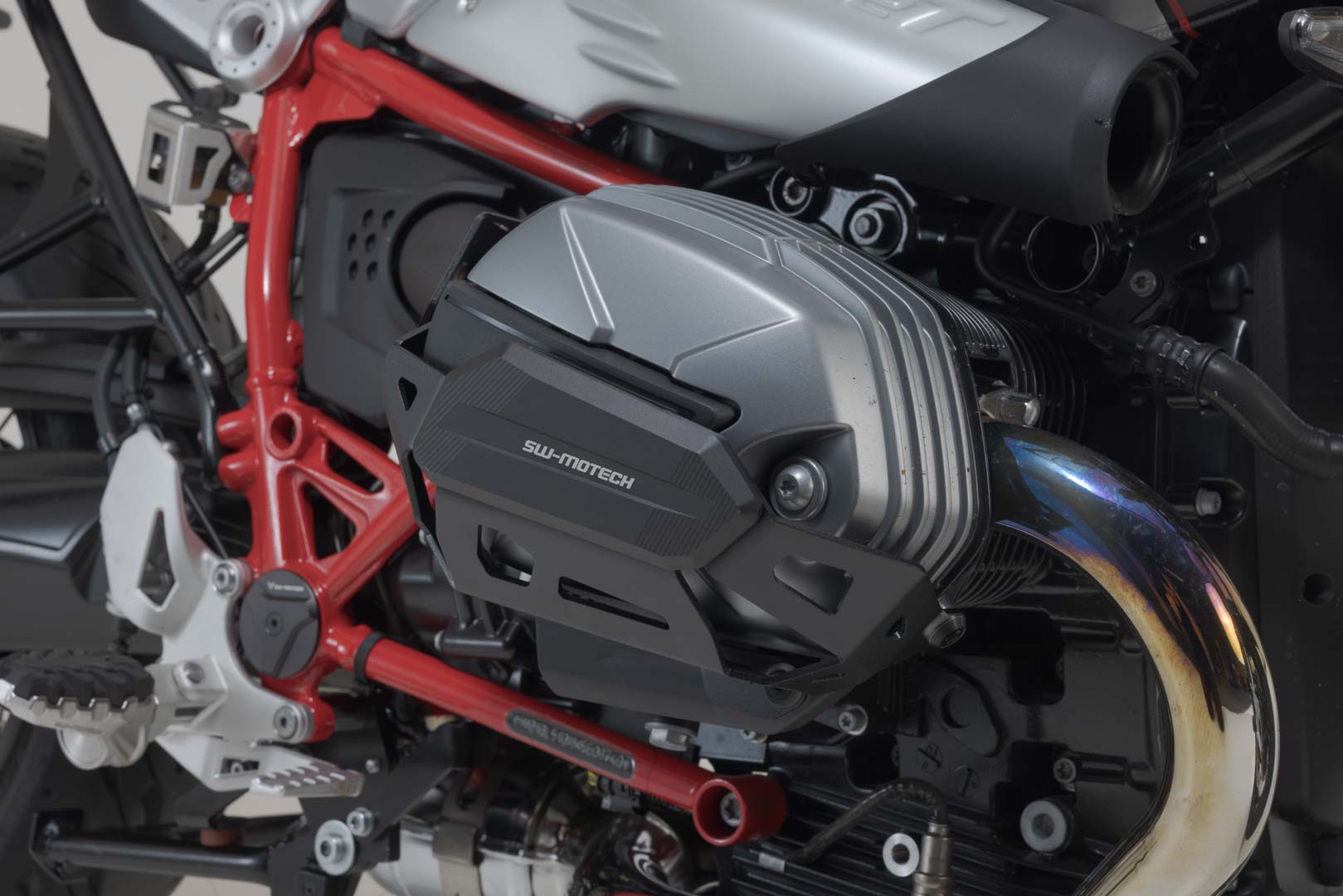 SW-Motech Cylinder guards - Black. BMW R nineT models., R 12 models. Figure 1
