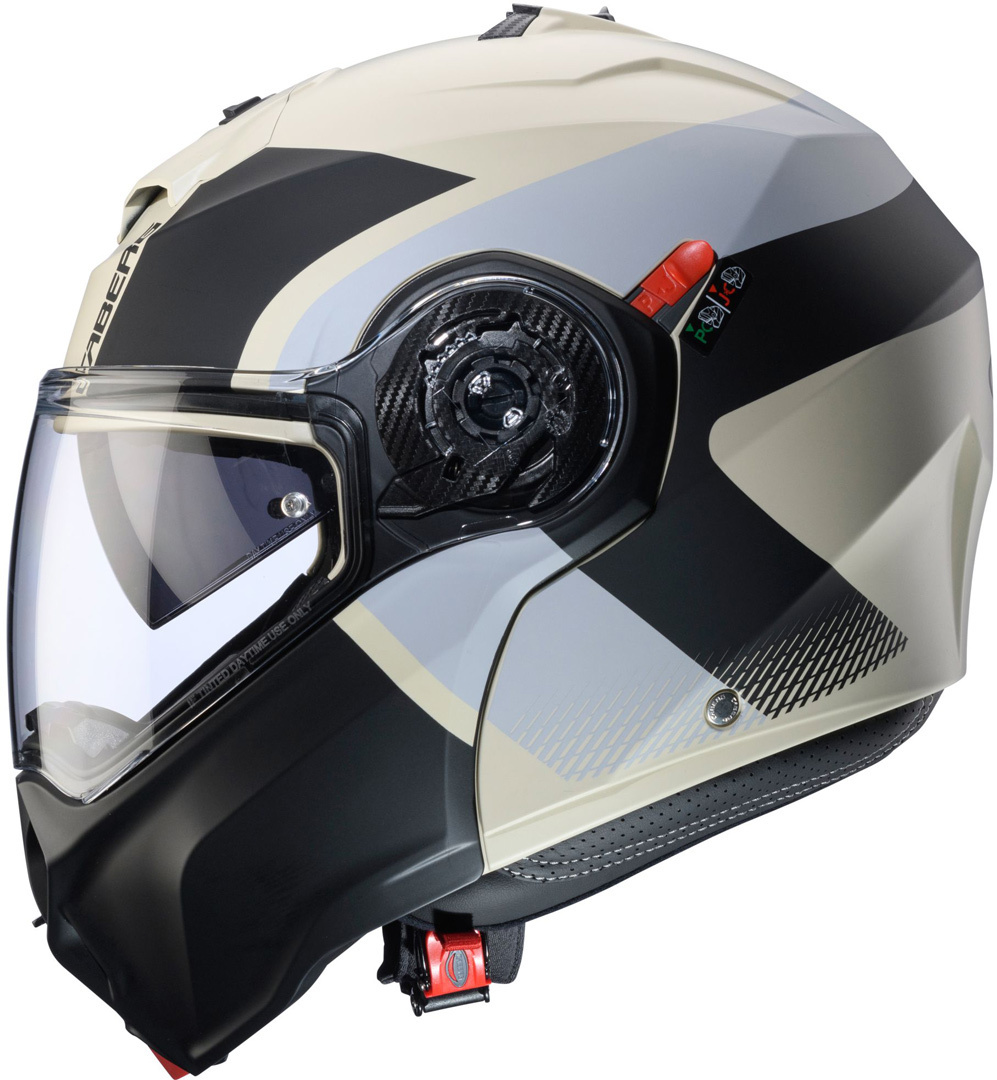 Caberg Duke Evo Indy Cască negru mat/bej M (57/58) Figura 4