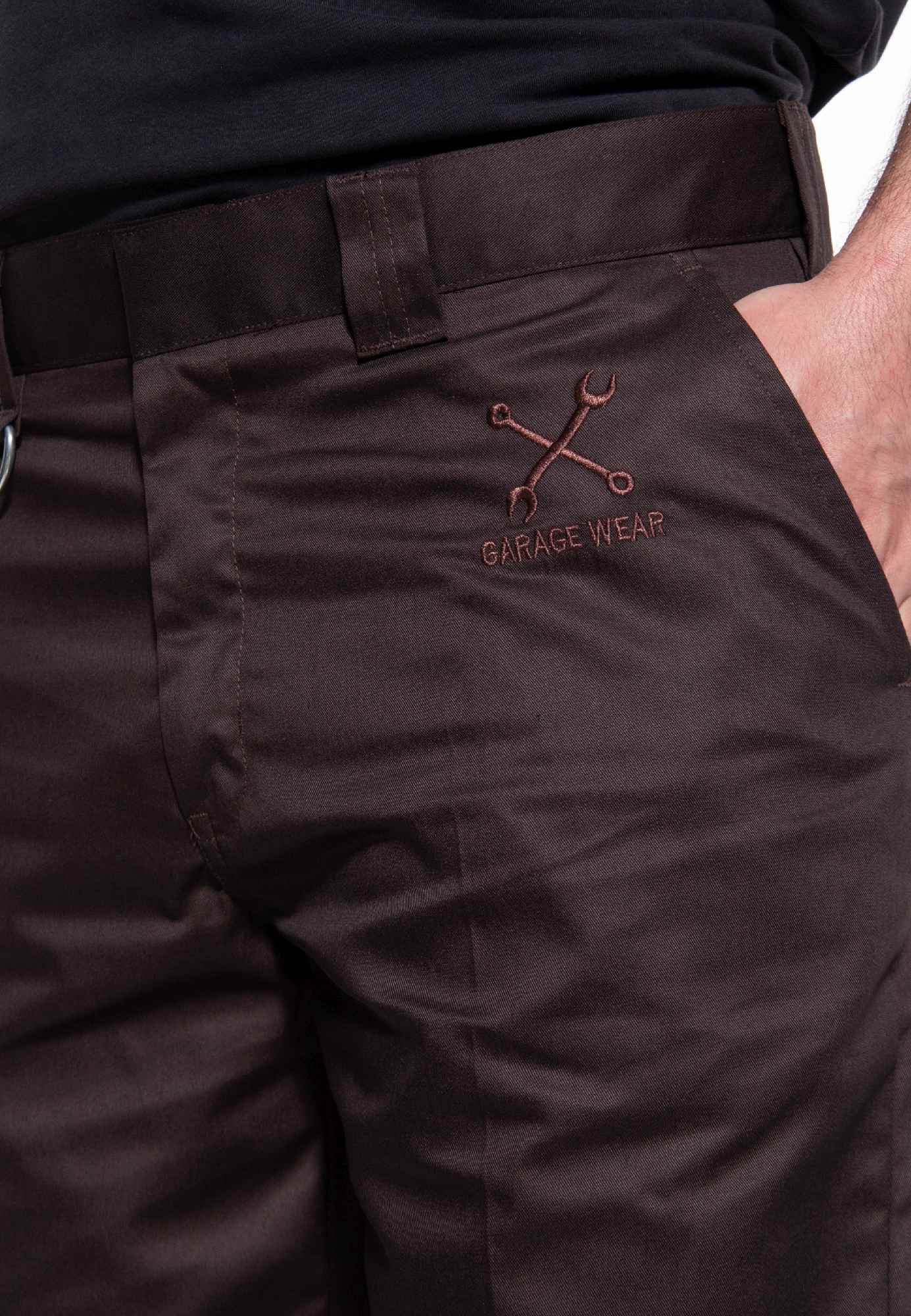King Kerosin Workwear Pants brown 34/32 Figure 4