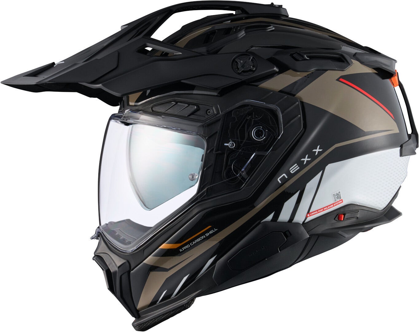 Nexx X.WED 3 Gobi Casque de motocross Noir/Sable/Blanc S (55/56) Figure 3