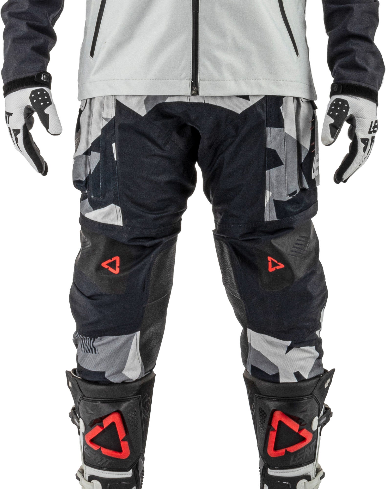 Leatt 4.5 HydraDri Motocross bukser sort/grå S Figur 3