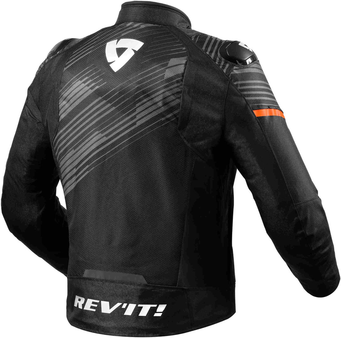 Revit Apex H2O Jachetă textilă pentru motociclete Negru/Portocaliu XXL Figura 2