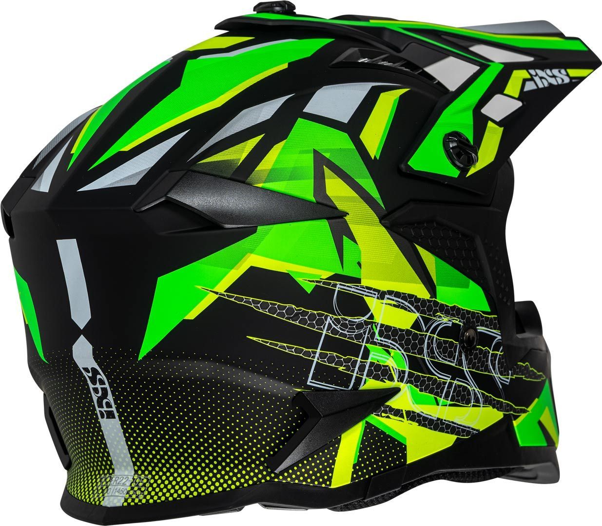 IXS iXS363 2.0 Casco Motocross nero/giallo M (57/58) Figura 4
