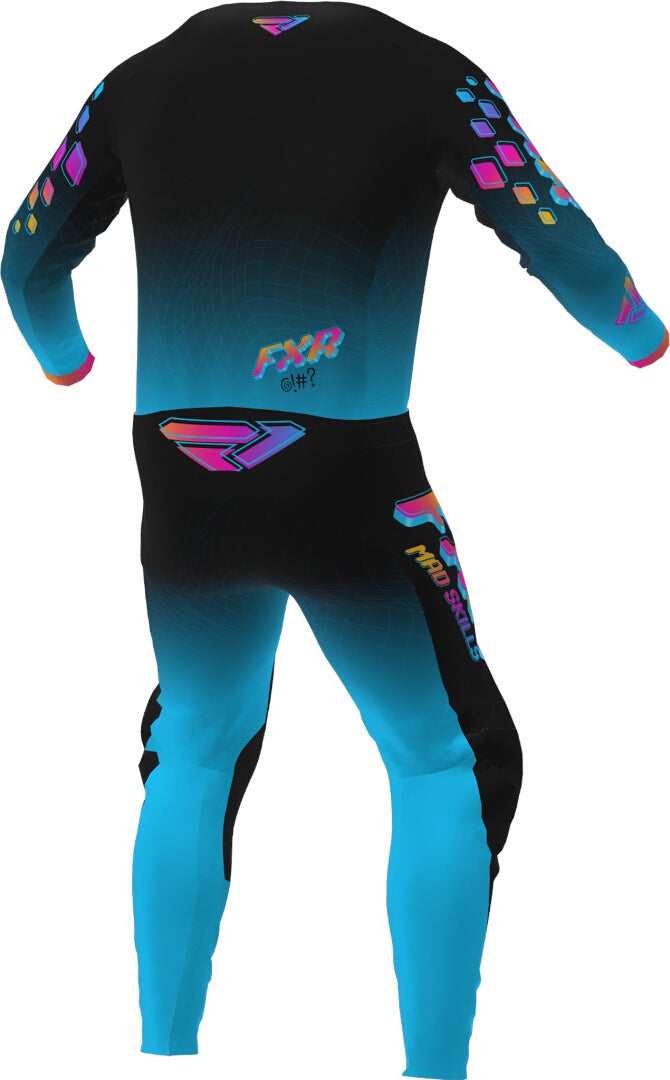 FXR Podium 2023 Motocross Jersey turquesa L Figura 4