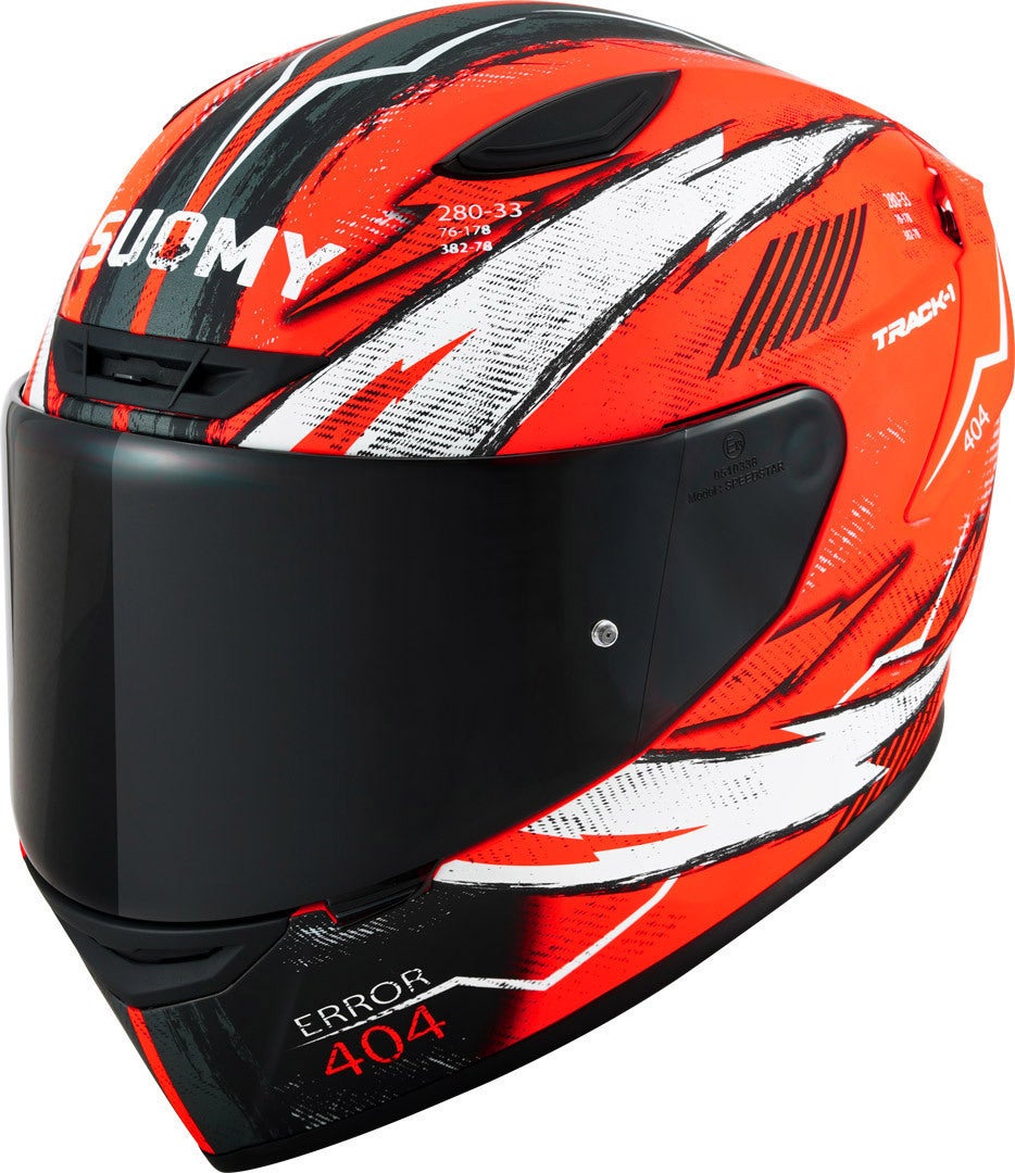Suomy Track-1 404 2023 Hjelm orange/sort XL (61/62) Figur 1