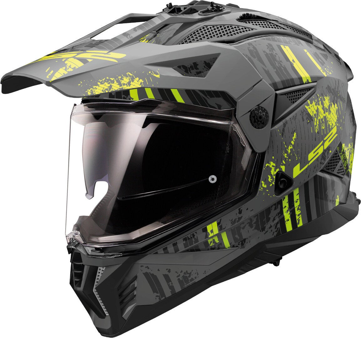 LS2 MX702 Pioneer II Crazy Motocross Helmet-image-958034793