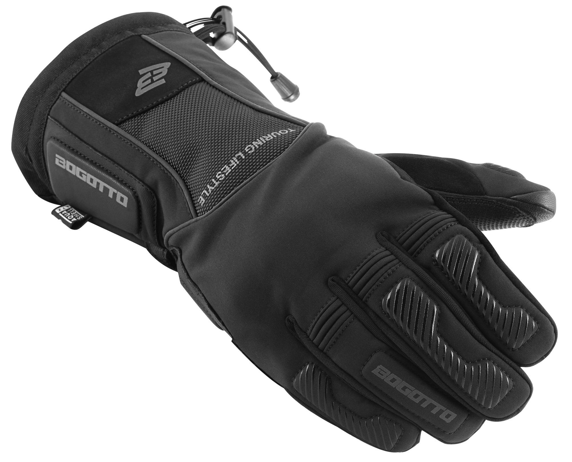 Bogotto Bullet-RS vandtætte vinter motorcykelhandsker 2XL Figur 1
