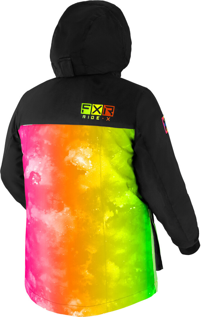 FXR Kicker Youth Snowmobile Jacket black/multicoloured 16 Figure 2