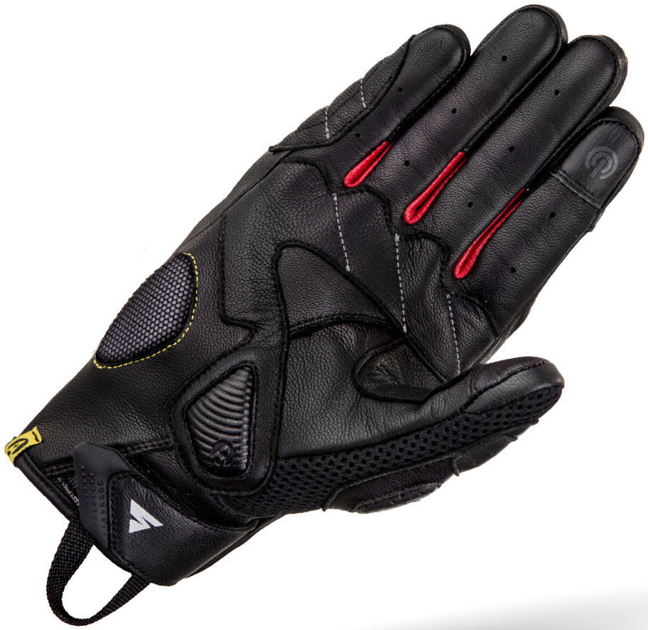SHIMA Rush Guanti da moto nero/rosso M Figura 2