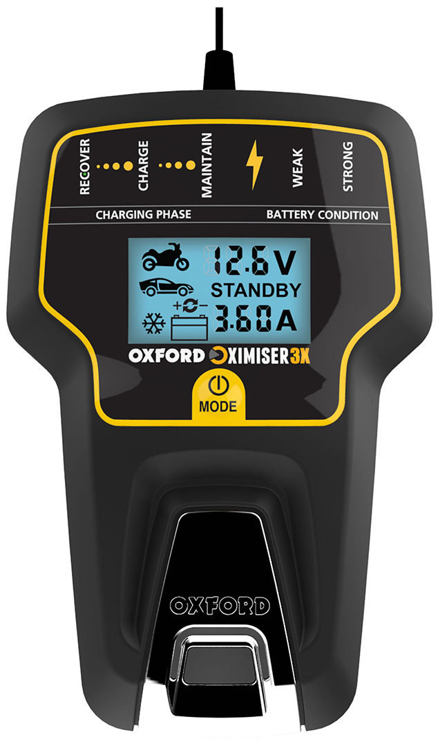 Oxford Oximiser 3X EU Batteriladdare Figur 1