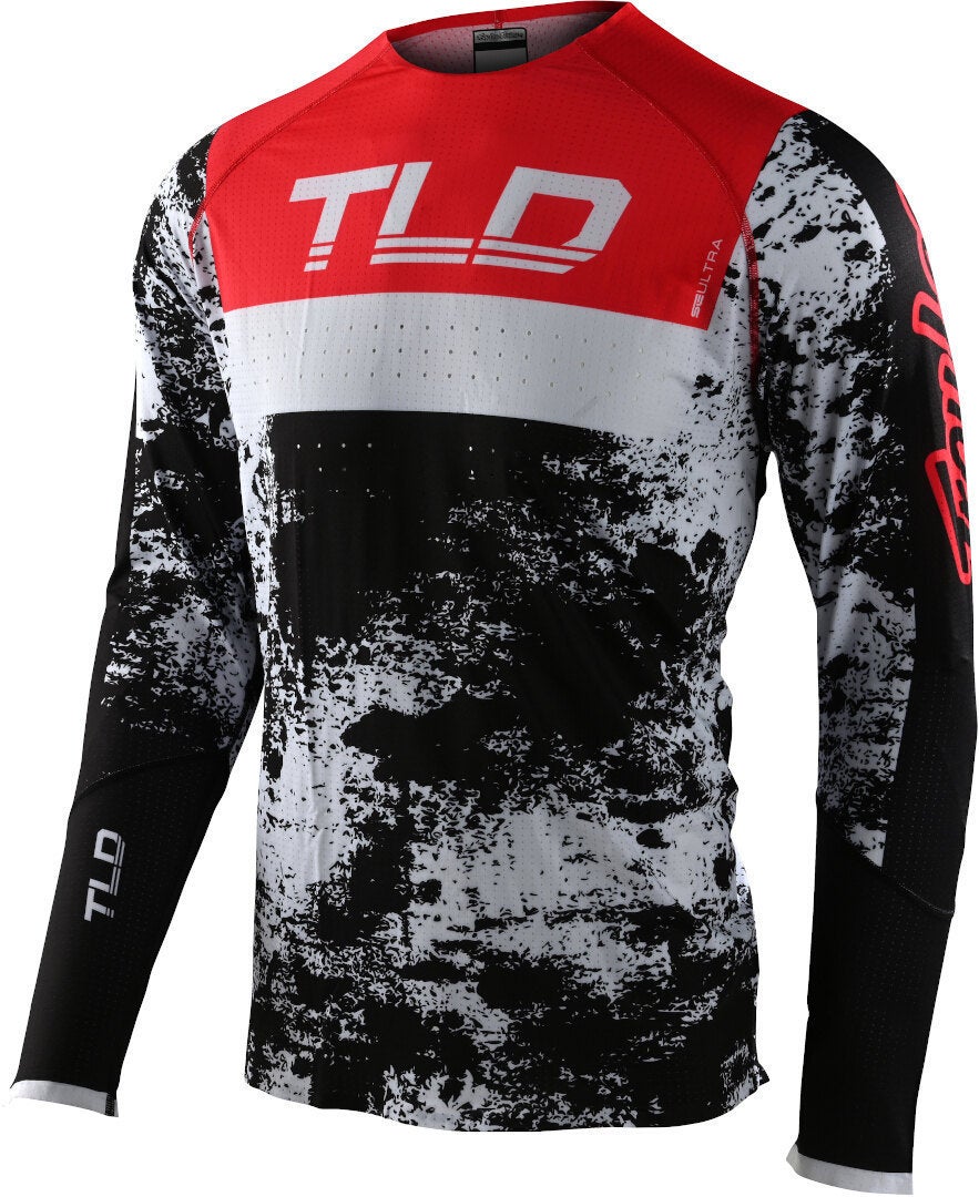 Troy Lee Designs SE Ultra Grime Motokrosový dres černá/červená/bílá XXL Obrázek 1