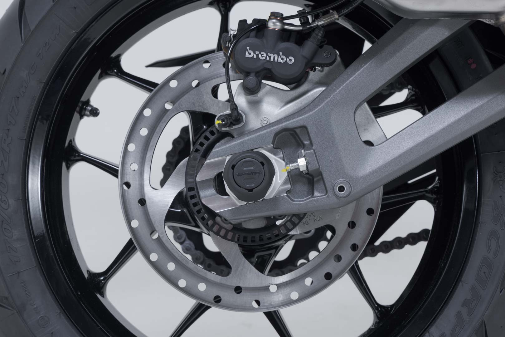Set SW-Motech Slider pentru puntea spate - Negru. Ducati Multistrada V2 / V2 S (24-). Figura 3
