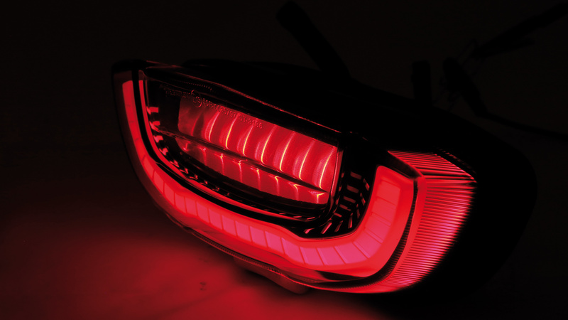 HIGHSIDER smart LED-baklykta Svart Honda Style, E-godkänd (1st) Figur 6