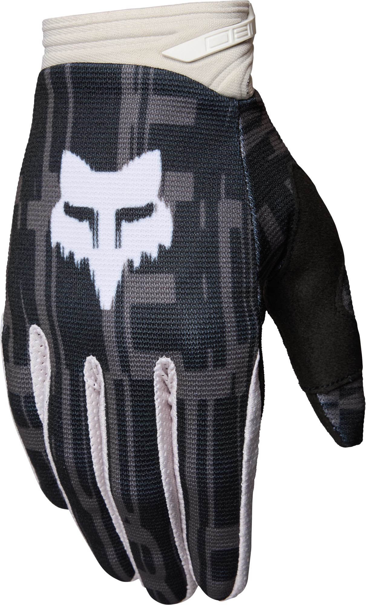 FOX 180 Diffuse Special Edition Motocrosshandsker sort/grå/hvid 2XL Figur 1