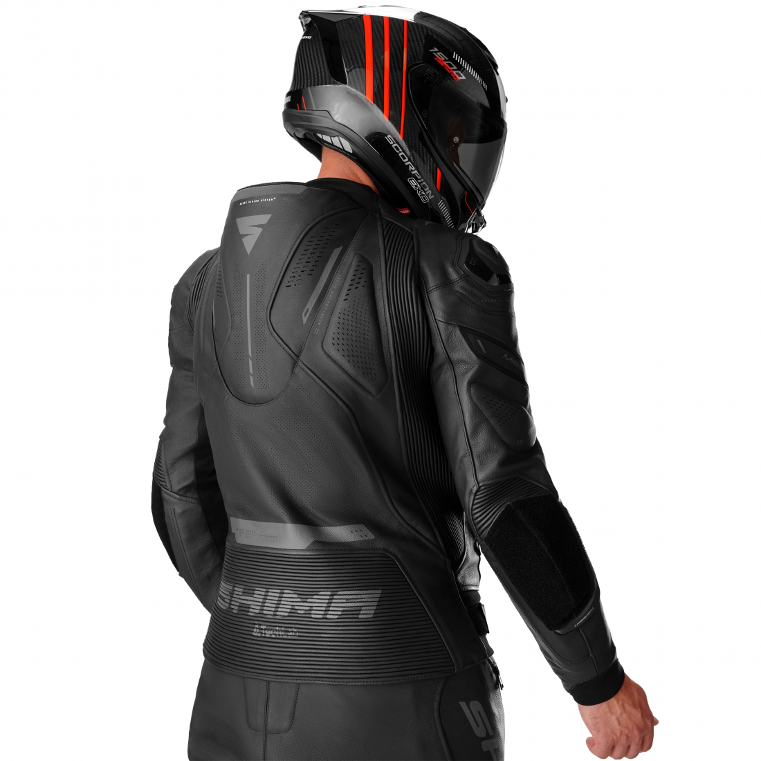 SHIMA Mission ST Veste en cuir moto noir 54 Figure 4