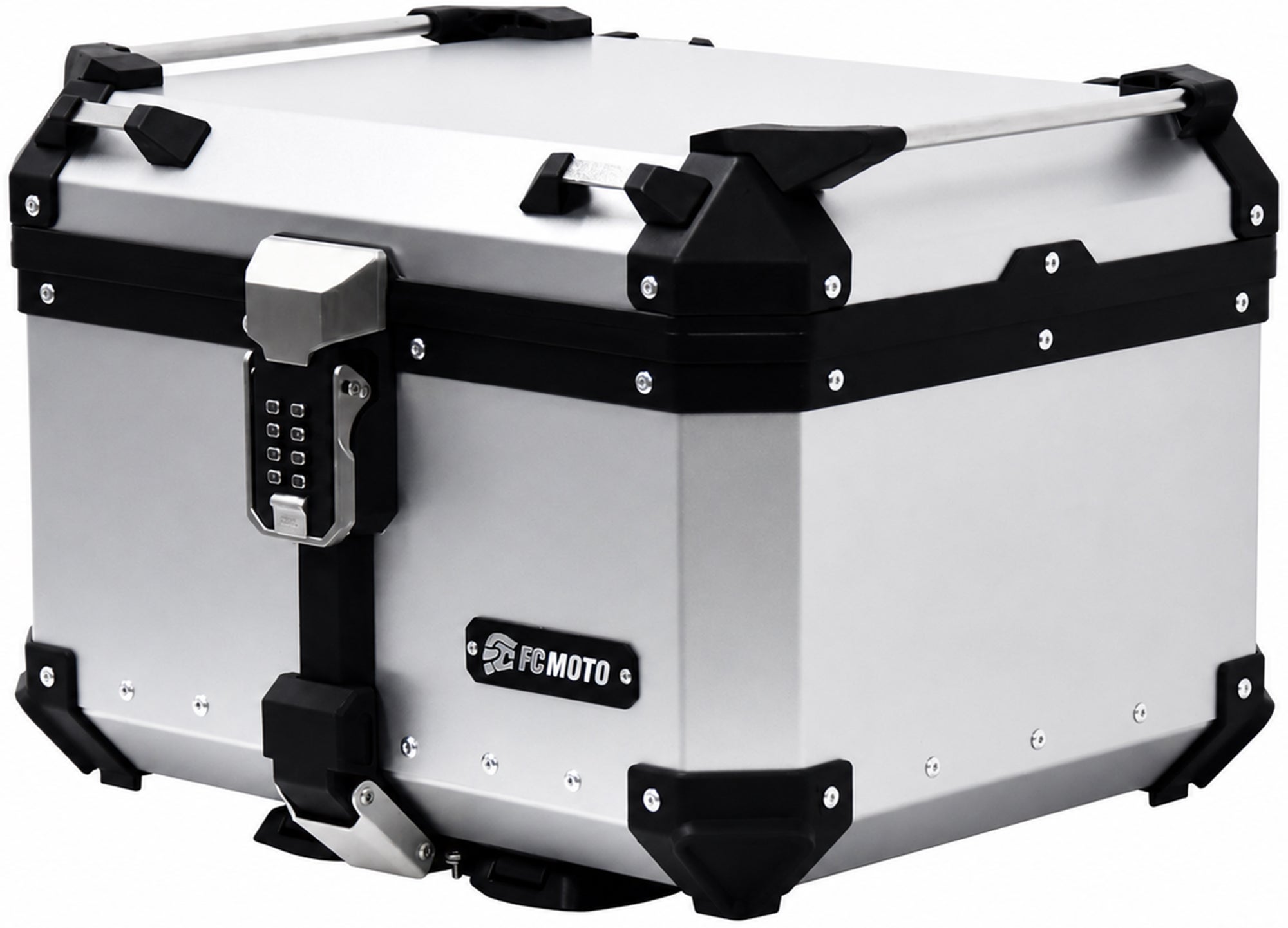 FC-Moto Terreno X Keyless Alu Topcase silber 55 Ltr. Abbildung 1