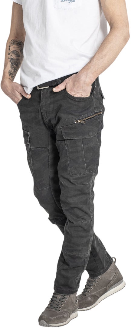 John Doe Defender Mono Damen Motorrad Textilhose camouflage 25 L32 Abbildung 12