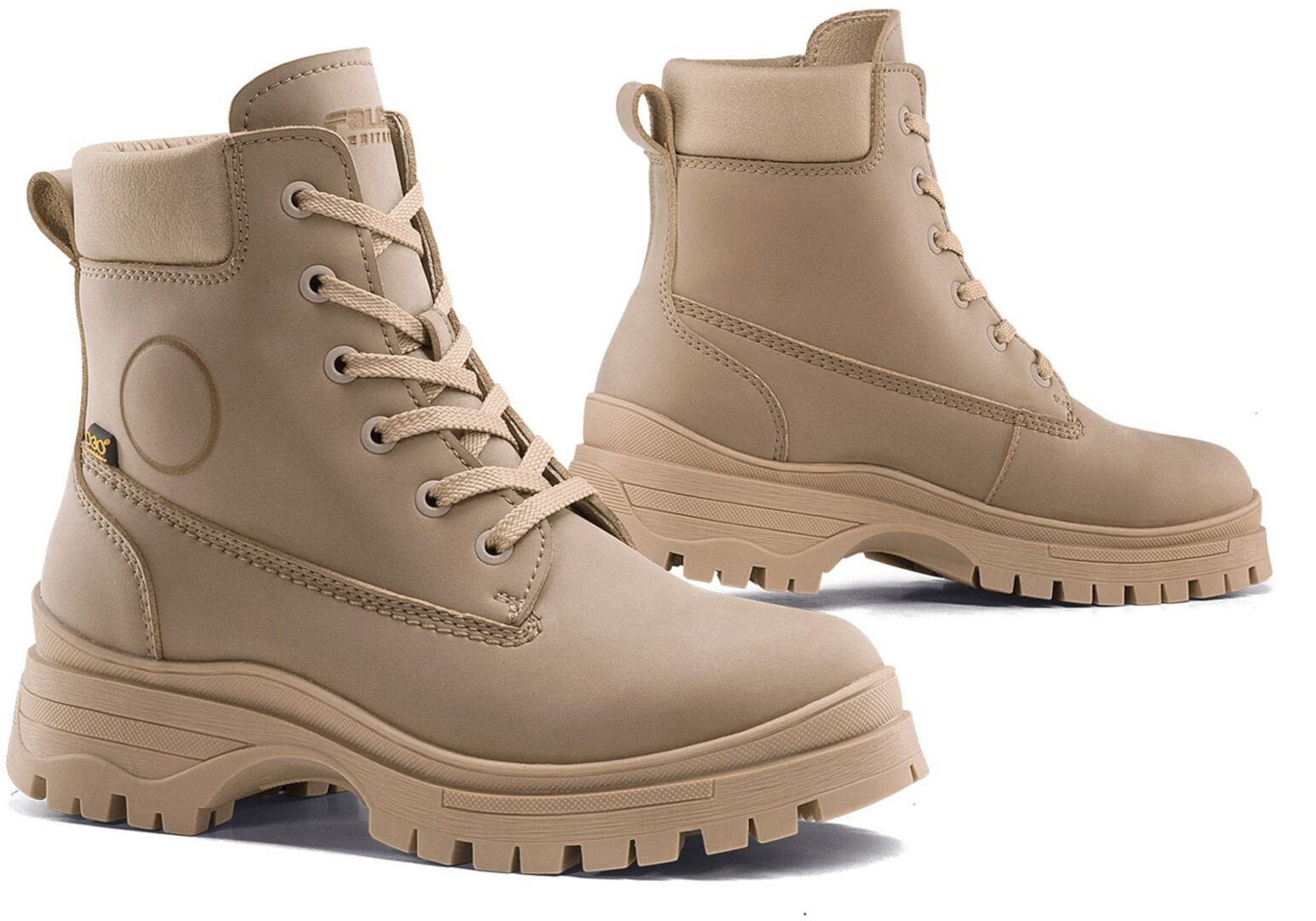 Falco Zarah Botas de motocicleta para senhoras Marrom claro 41 Figura 1