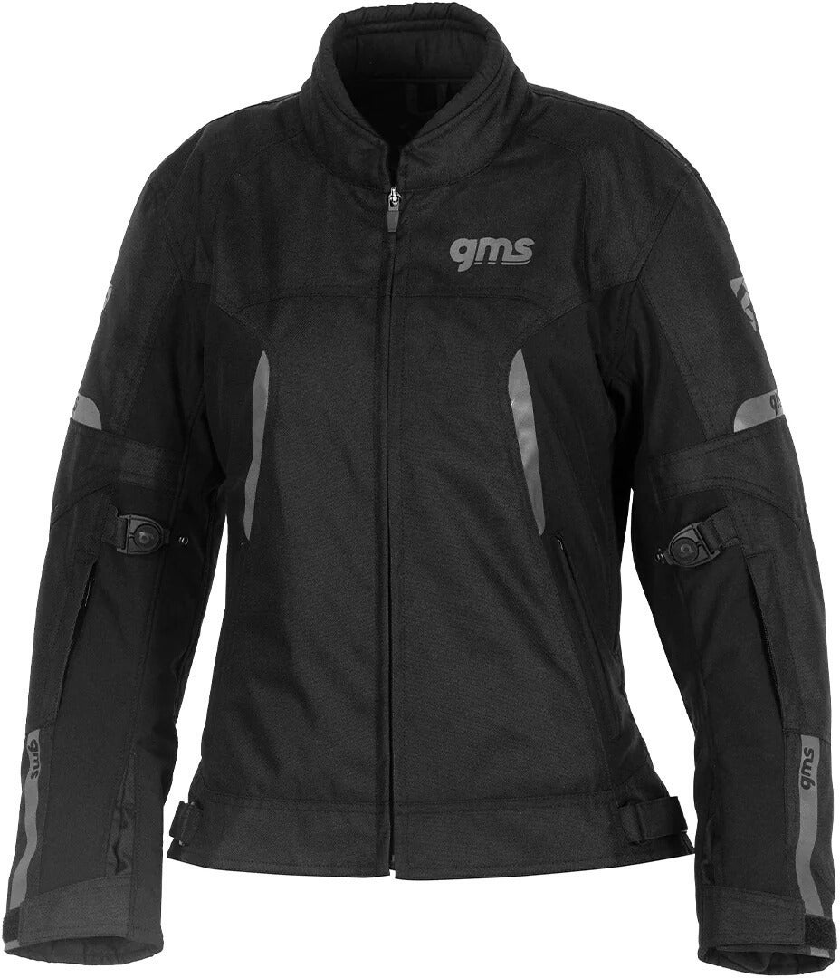 GMS Vega Damen Motorrad Textiljacke schwarz 3XL Abbildung 1